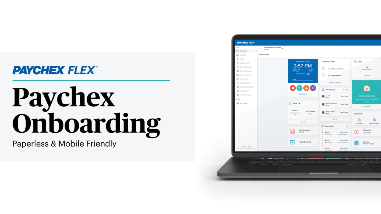 Paychex Flex Onboarding demo cover image