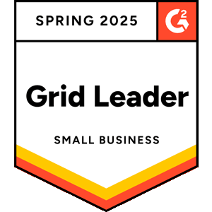 G2 leader SMB Spring 2025 logo