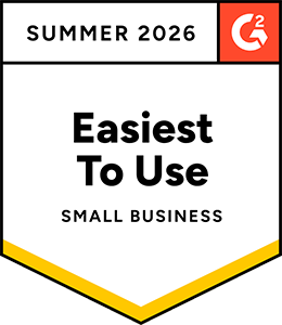 G2 Easiest to Use Small Business Summer 2026
