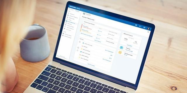 Paychex Flex user interface