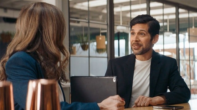 Employees working together