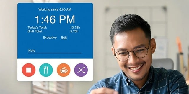 Paychex user saving time and money by using the flex app